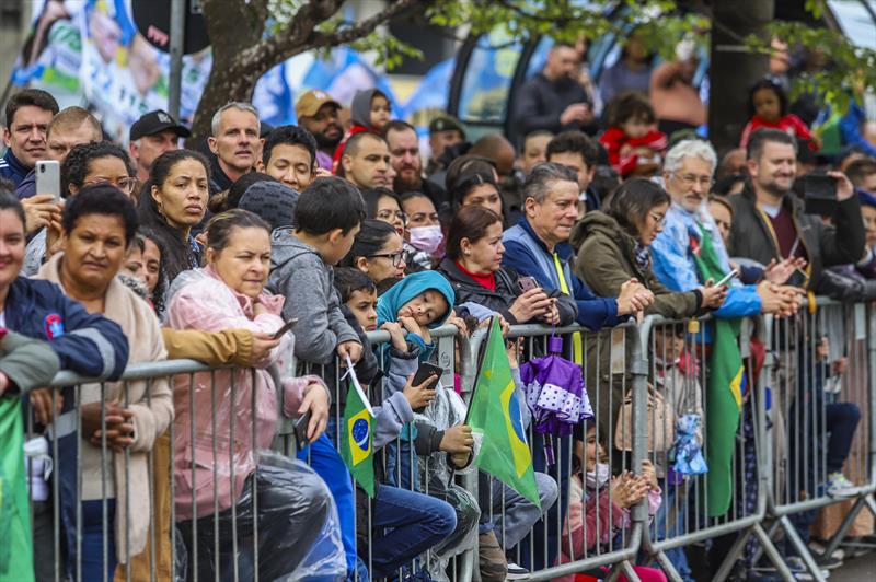 07 de Setembro teve desfile em Curitiba após dois anos