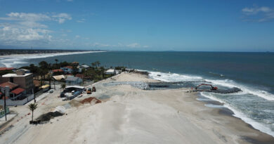 Obras em Matinhos seguirão mesmo com temporada de verão